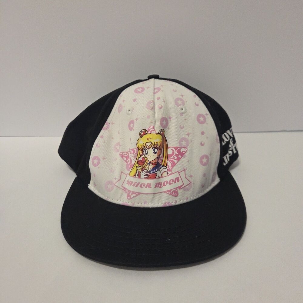 Sailor Moon Love And & Justice Snapback Hat Cap Naoko Takeuchi Toei Animation